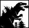 spaceoperadiva: Keith Knight Godzilla (zilla)