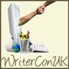 daiseechain: WriterCon UK default icon of a hand reaching through a screen (Default WriterCon UK)
