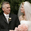 thothmes: Carter and O'Neill in wedding dress and tux gazing fondly at each other from the episode 200 (Wedding in 200 - Private Moment)