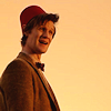 syntaxofthings: The Eleventh Doctor looking silly. ([dr who] eleventh doctor wearing a silly)