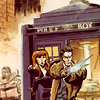 anyone625: Ten and Donna cartoon (Doctor Who)