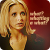frayadjacent: Buffy looking shocked, text says "what? Whatting a what?" (!what?!)