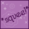 outlineofash: Text reads: "Squee!" (Text - Squee!!)