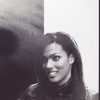 amihan: black and white image of freema agyeman as martha jones in doctor who, small smile on face ([doctor who] m. jones)