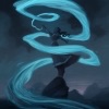 shrovetidecat: Katara, spiralling water around herself (katara, powerful)