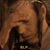 enigel: Animated image with Elrond, Theoden and Frodo apparently suffering from headaches (headache (by me))