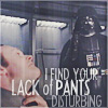 misbegotten: Vader finds your lack of pants disturbing (SW Lack of Pants)