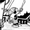 calvinahobbes: Calvin on the deck of a ship, dressed as a pirate. He's yelling and brandishing a sword. (calvinpirate)