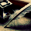mmestrange: inkwell with quill (Default)