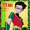 jordannamorgan: Robin, "Teen Titans". (Titan Robin)