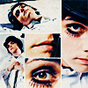 girlpearl: close up of gerard's eye with false lashes & eyeliner (gndr is a four-letter word)