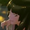 kuukokujinjanozenko: Hiroe is amused (Hiroe - Smirk)