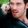 unhand: (talking phone)