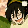 delphi: A screenshot of Avatar: The Last Airbender's Toph smiling. (toph)