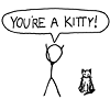astrogirl: (You're a kitty!)