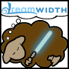 temve: A Jedi sheep with a blue lightsabre dreams of Dreamwidth. (DreamSheep Obi-Wan)