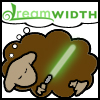 temve: A Jedi sheep with a green lightsabre dreams of Dreamwidth. (DreamSheep Qui-Gon)