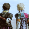 shanaqui: David and Rush from The Last Remnant, side by side, facing away from the viewer. ((DavidRush) Side by side)