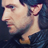 gisbourne: (but the darkness is a stranger)