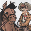 red_planet_blues: (a marshal and his horse)