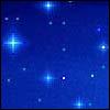 spacerobotcrew: 47's default icon. Blue pixelated starry sky (47 stars)