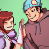 stagewright: art by <user name=12051866 site=pixiv.com> (DADDY ► hobo high five.)