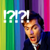 arch: The 10th Doctor looks shocked/horrified. Text: "! ? ! ? !" (doctor who - ?!?!?!)