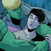 notasaviour: (green - Billy - hug)