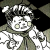 bozu: (the look of a stomach ache)