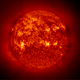 bibliofile: Image of the sun at 304Å (orange) (orange)