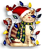 sweetmeow: (Christmas - kitty lights)