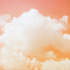 jecca: pink sky with fluffy white clouds (Default)