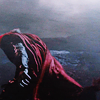 whatfollowsthunder: Thor, carrying on towards his fight despite the harsh environment (Through the storm)