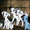 fiercynn: dalmatian puppies wagging their tails! [from 101 Dalmatians] (wag wag wag)