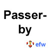 pauamma: EFW Passerby - black on white ("EFW Passerby - black on white")