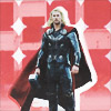 longwhitecoats: Thor standing against a red patterned background (Thor pattern)