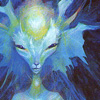 kuwdora: Pooka - card 60, brian froud (Sylar/Mohinder)