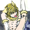 sekaiseifuku: (Sanzo - cat licking)