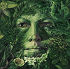 pameladlloyd: Green Woman West - Self Awareness by  Johanna Uribes, c. 2009-2011 (greenwoman)
