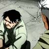 genarti: Scar looking down at a slumped Marcoh ([fma] the color of your right hand)