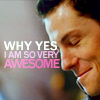 siljamus: text says why yes i am so very awesome (bsg - awesome)