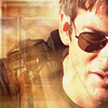 esteefee: john sheppard in aviators in overexposed sandy background from The Defiant One (afghanistan)