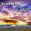 syntaxofthings: A great shot of a cloudy sky with the words "Head in the clouds". ([random] Head in the clouds)