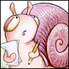 moss: actuarial snail by ursulav (Dilemma snail)