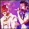rikes: Justin and JC on stage (In my secret life)