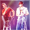 rikes: Lance and Justin on stage (On stage)