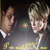 lilly_c: Chris and Lilly with I'm not ok no in yellow text (Chris & Lilly)