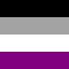 metapianycist: The asexual pride flag. (ace flag)