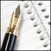 serpentine: a  pen on top of a notebook (Writing - Pen and Notebook)
