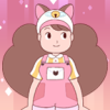 teacapes: This is a picture of Bee from the online cartoon Bee and Puppycat. (Default)